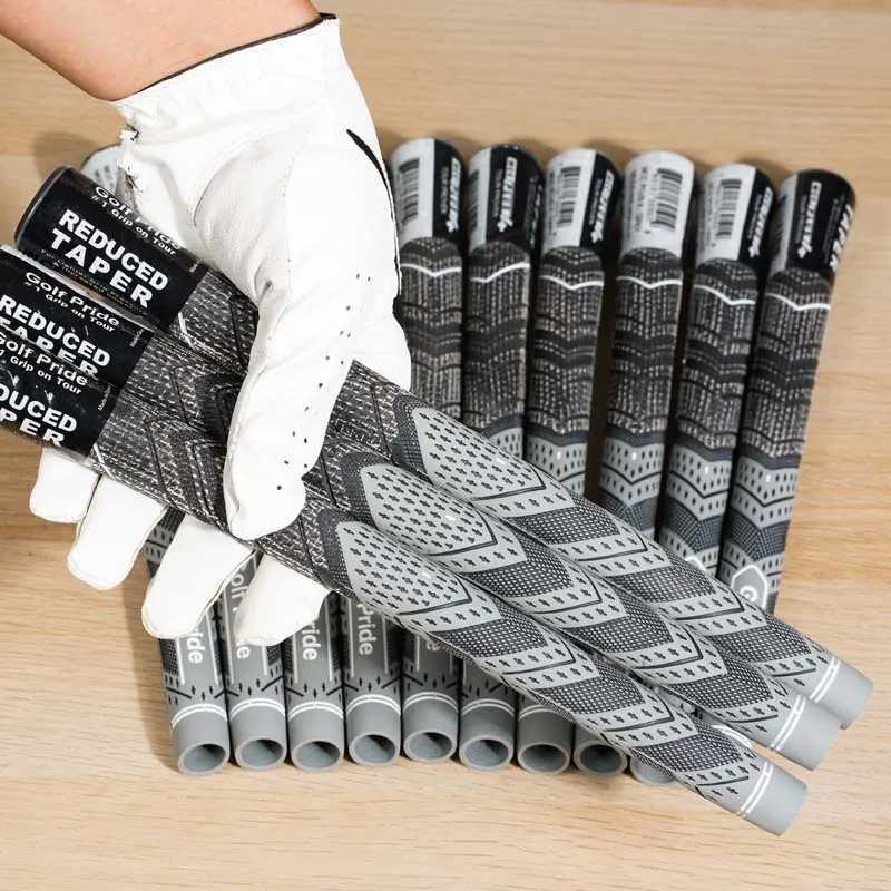 10 Golf Grips Multi Compound 4+ Standard/Medium All Weather High Traction and Feedback Anti Slip z250403