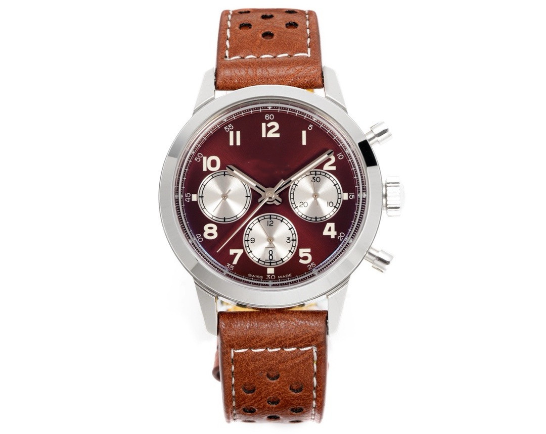 BLS BN9 Timing Machine watch diameter 41 mm thickness 13.65 mm equipped with 7750 movement double-sided sapphire glass mirror 316 L steel case