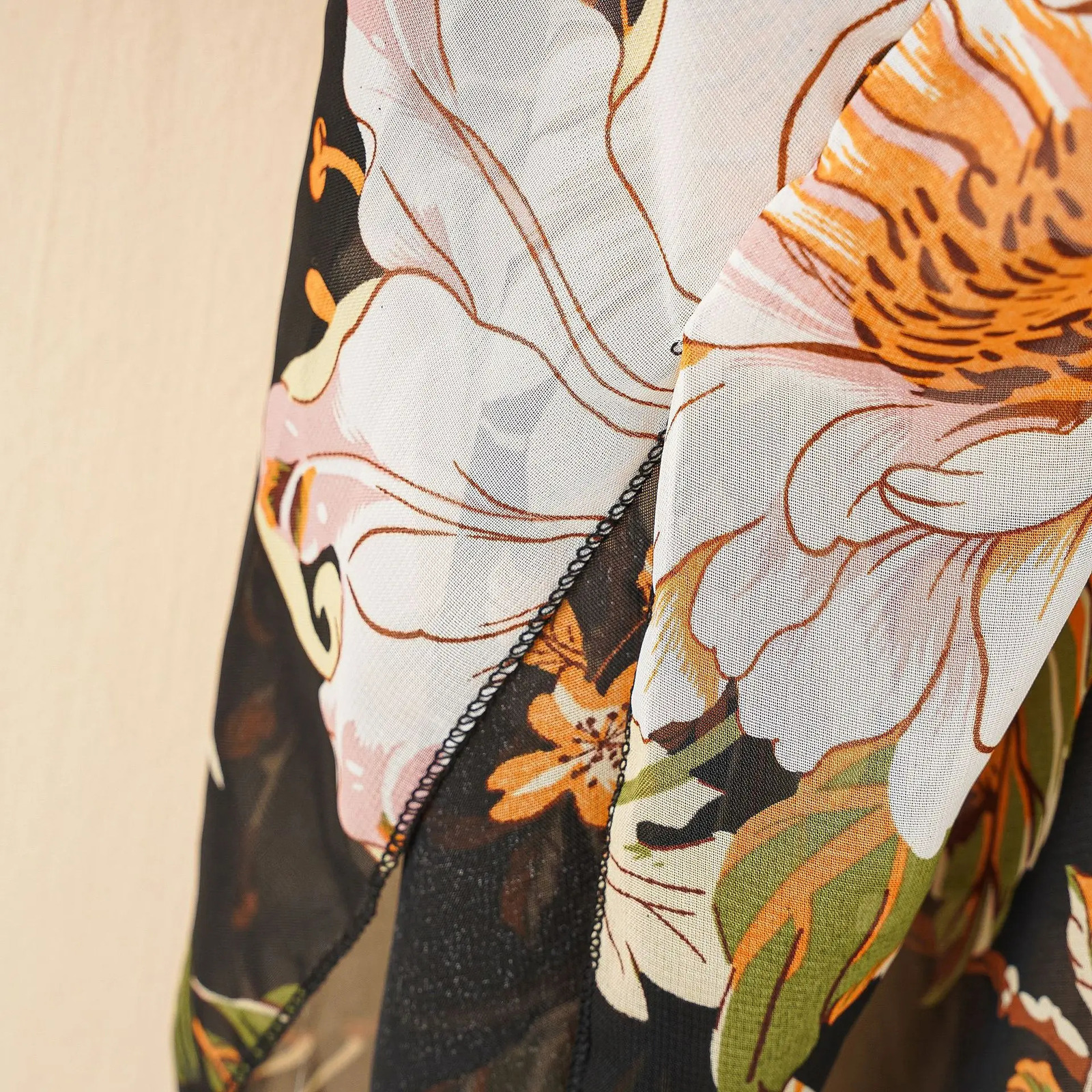 Womens tops Bohemian loose tassels beach swimsuits bikini kimono open top swimsuits swimwear vacation wear 250324Z