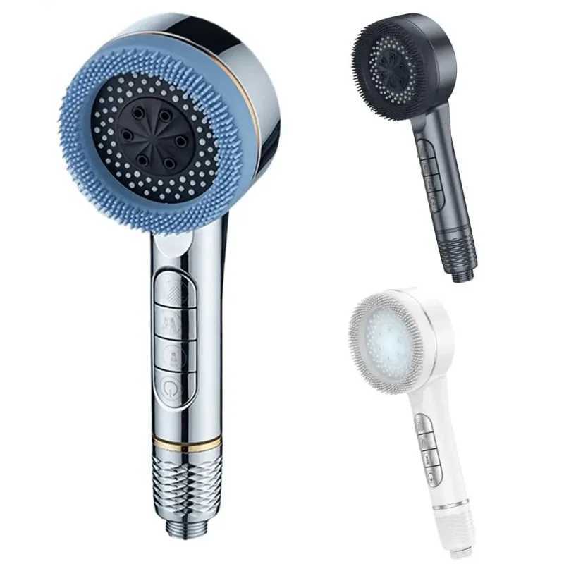 4 Modes Shower with Filter Element OneKey Stop High Pressure Shower Water Massage Shower Sprayer Y251103