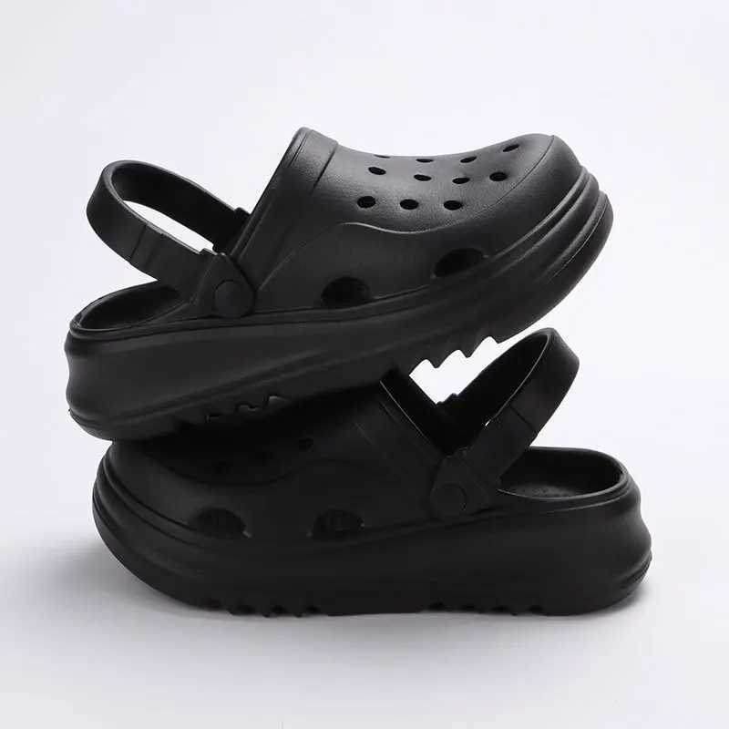 Wens 2024 New Arrival Thick Platform Sandals Comfortable Fi Slide Summer Beach Slide Y250402