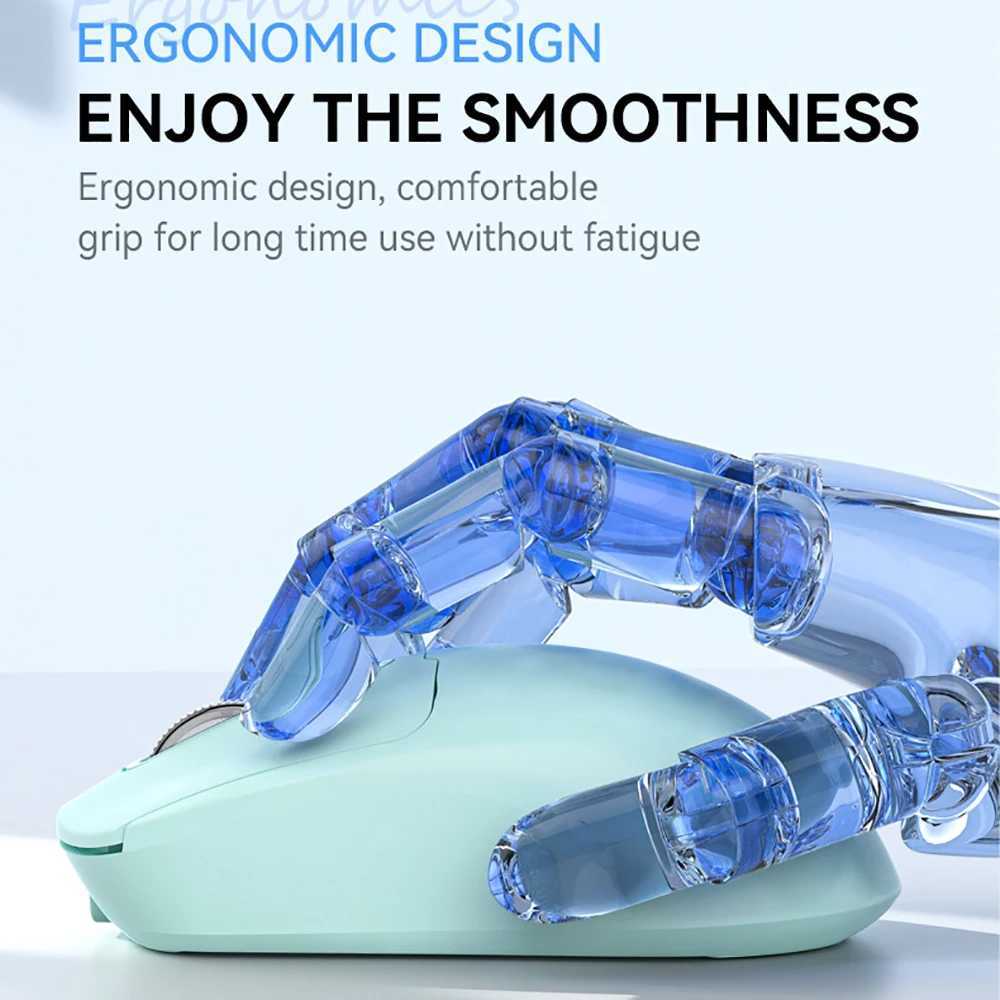 Bluetooth 54 Mouse 24G Wireless Mouse Dual Mode Slient Mouse Rechargeable Gaming Mouse Mice for PC Computer Laptop Macbook D260327