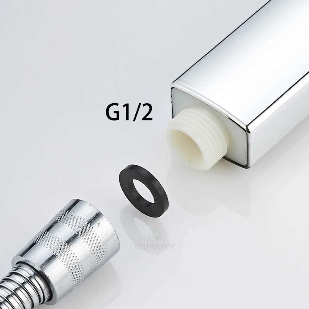 High Pressure Shower Adujstable 3 Mode Water Saving Rainfall Shower Nozzle Large Flow Shower Bathro Accessories Y251103