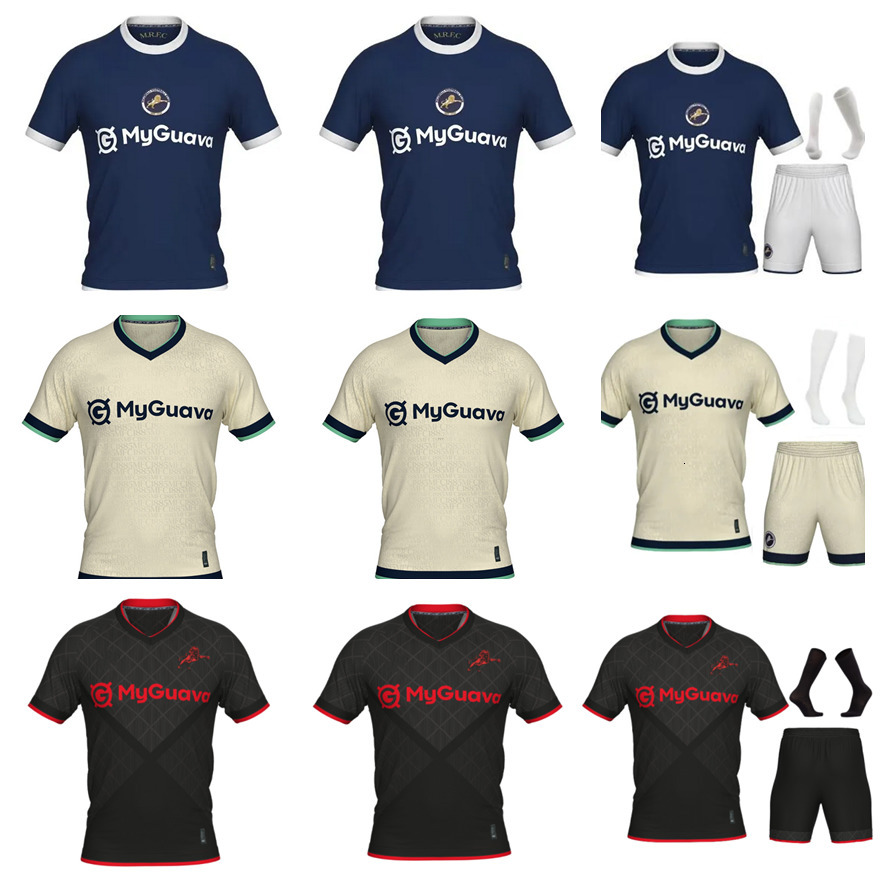 25 26 Millwall Soccer Jerseys COBURNC Mitchell TANGANGA COOPER MCNAMARA Tunnicliffe Tom Elliott Aiden 2025 2026 Football Shirt Men Kids Kit