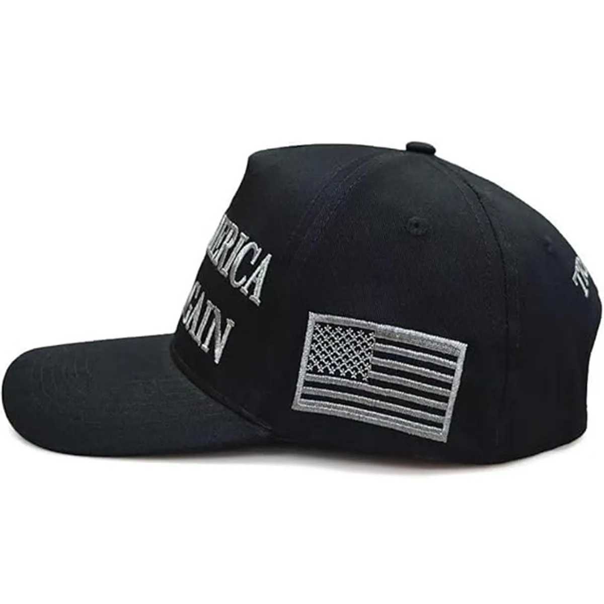 Previous Black Hat Never Surrender Maga Hat American Embroidered Adjustable Baseball Hat Black W250403