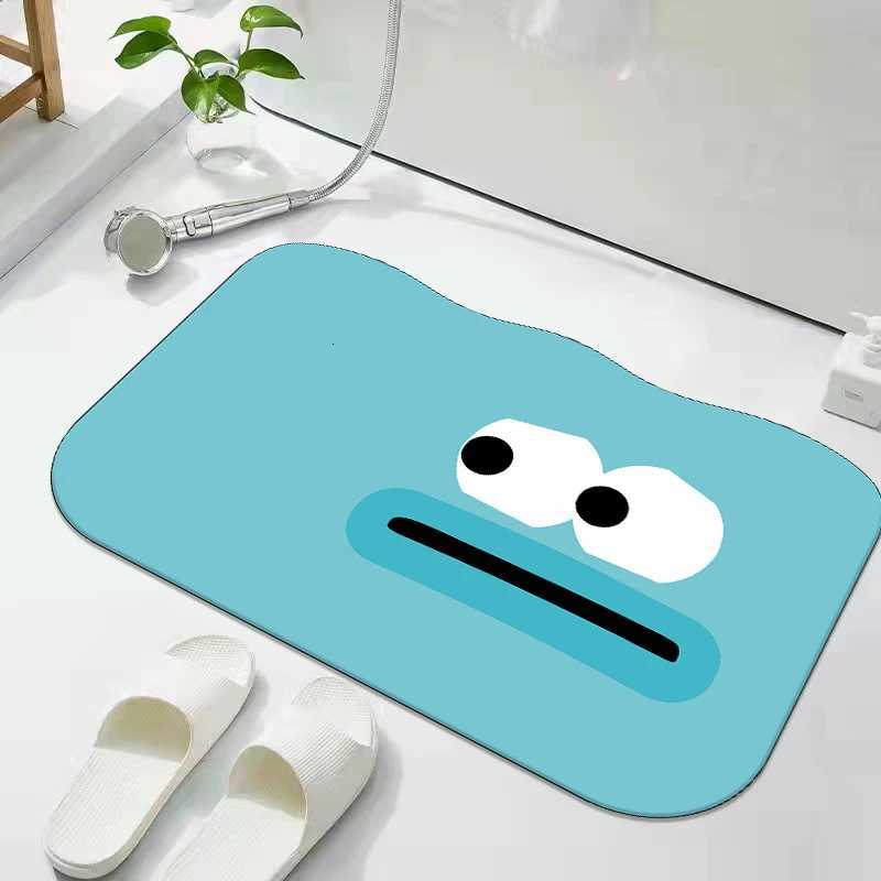 Diatom mud absorbent floor mat bathroom anti-drop toilet door non-slip and dirt-resistant household floor mat C251103