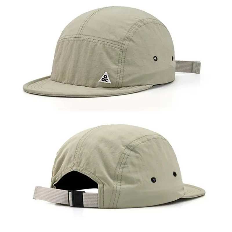 5 panel short Brim quick drying golf baseball cap mens soft lightweight sports running cap unisex outdoor UPF50+toe cap W250403