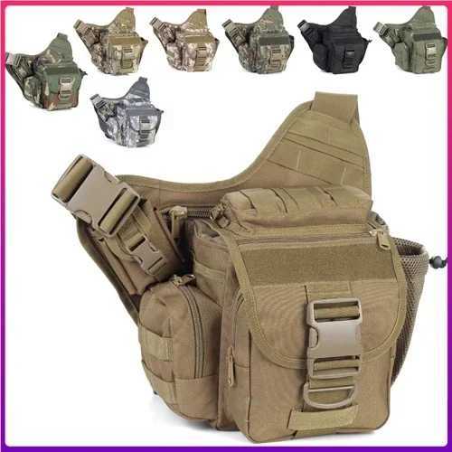 Tactical Crossbody Bag Outdoor Sports Shoulder Pack for Hunting Hiking Camping Climbing TrekkingC250407