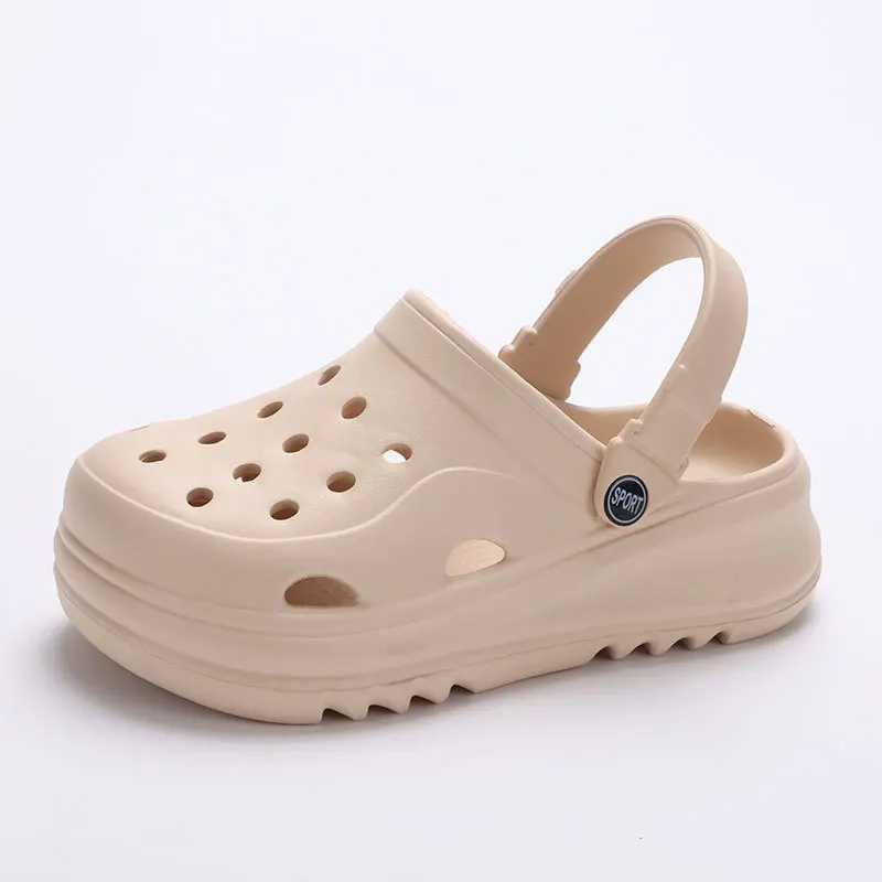 Wens 2024 New Arrival Thick Platform Sandals Comfortable Fi Slide Summer Beach Slide Y250402