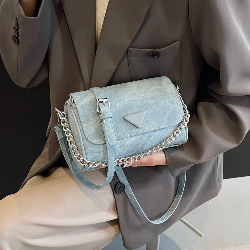 Luxury Women Brand PU Leather Crossbody Bag Casual Chain Pillow Messenger BagC250401