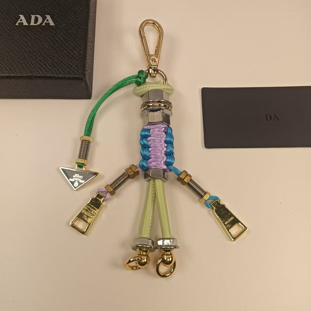 designer bag charm 24 Clothing Decorations Jeans Cotton Rope Bag Accessories Keychains Trendy Charms keychain designer