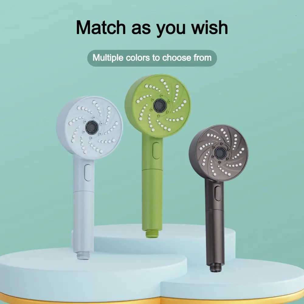 High Quality 4 Jet Modes Hand Shower High Pressure with Filter Rainfall Large Flow Shower Replacement 1PC Y251103
