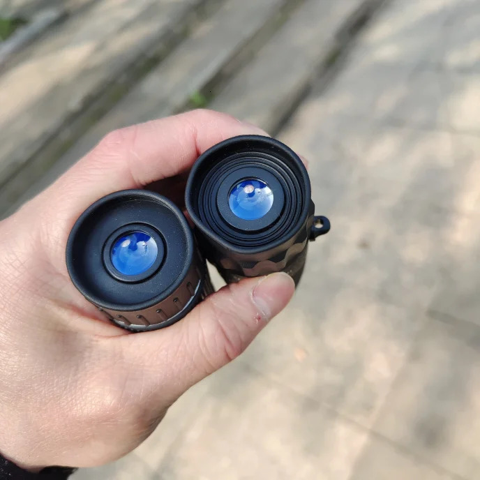 Powerful Mini Monocular Telescope HD Portable Waterproof BAK4 FMC Outdoor Pocket Compact Binoculars For Tourism Camping Hiking 250403
