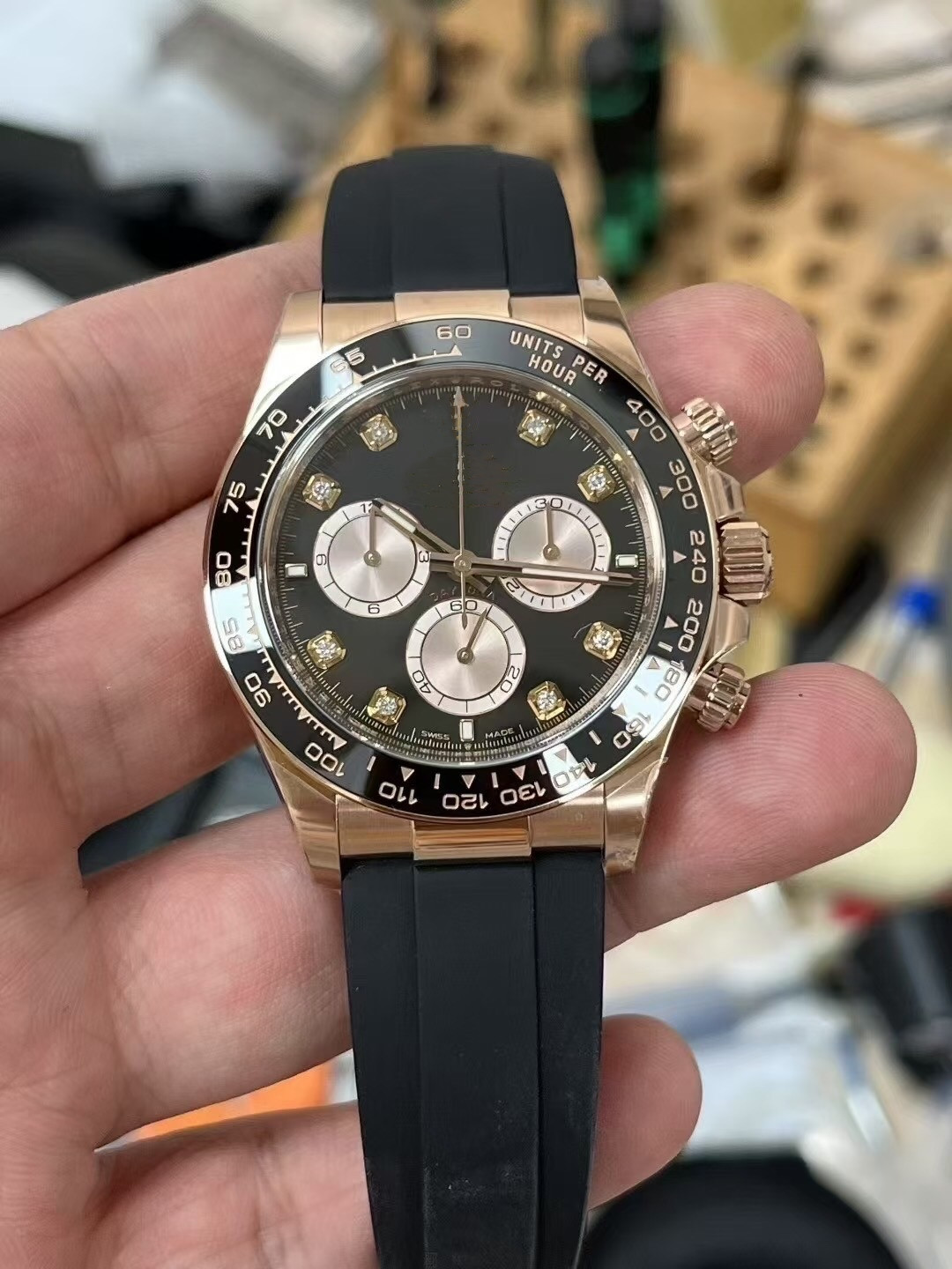 ARF Factory Fully automatic machinery Full weight 160g Watch diameter 40 mm thick 11.9 mm with 4131 movement 72 hours power reserve sapphire crystal glass mirror