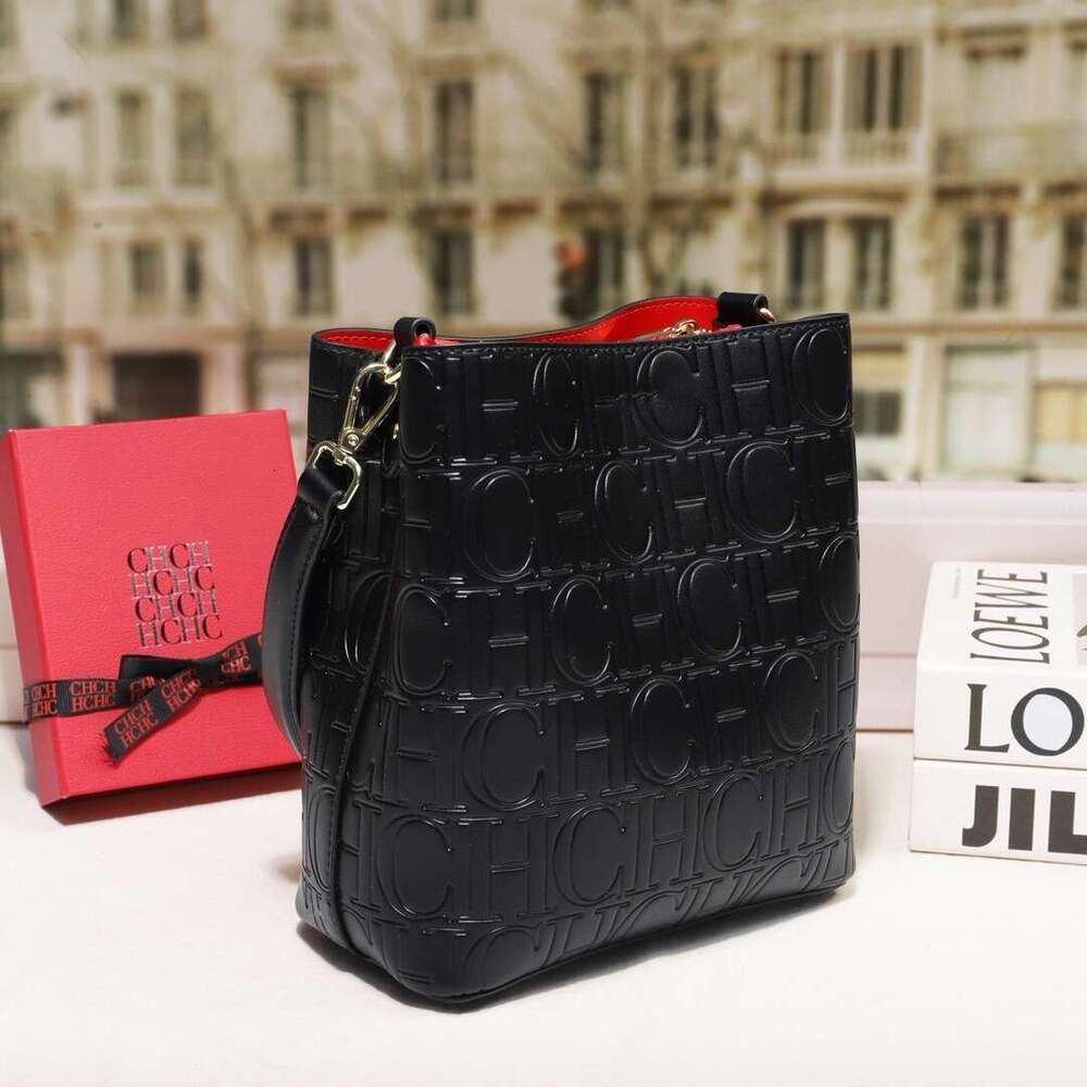 Women's Bags CHCH solid color simple classic style women's shoulder bag large capacity letter design daily commuting handbag