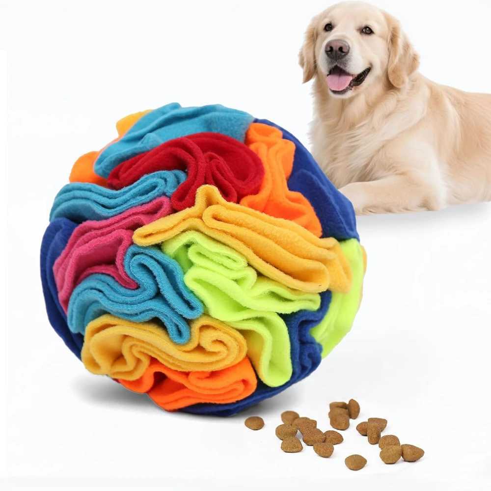 Interactive Dog Toys Snuffle Ball for Dogs Encourage Natural foraging skills Snuffle Ball Dog Toys Treat Ball for Large L251103