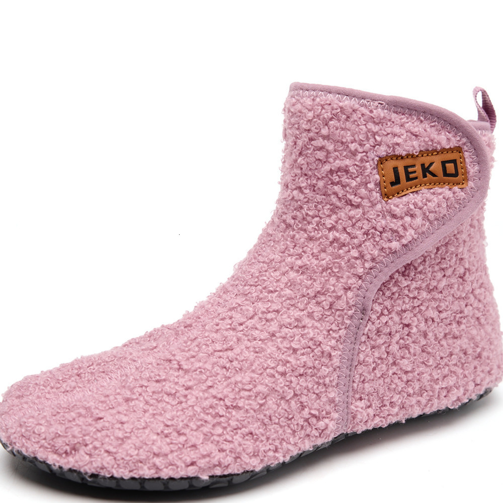 Plus Size Winter New Womens Home Indoor NonSlip Warm Long Plush Snow Boots