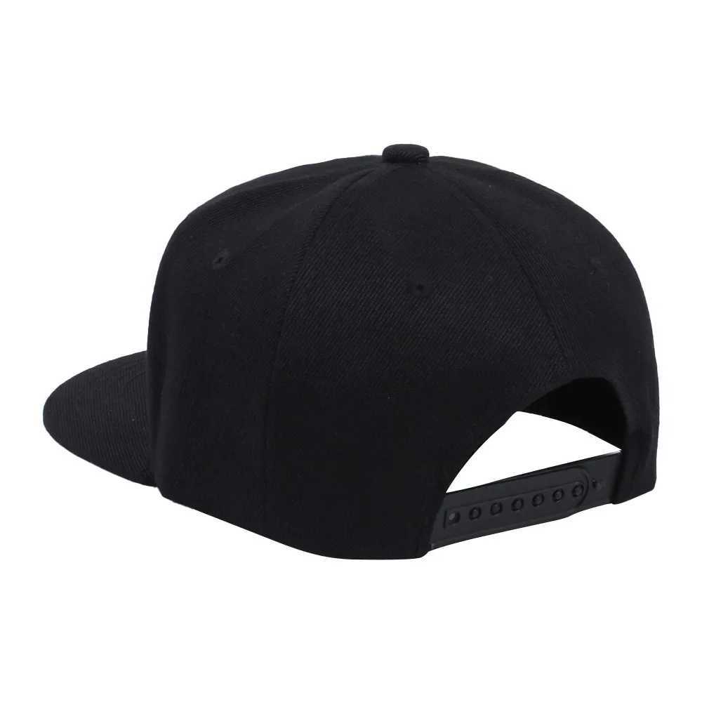 Unisex Cap Acrylic Plain Snapback Hat High Quality Adult Hip Hop Baseball Caps for Men Women Outdoor Leisure Baseball Flat HatW251027