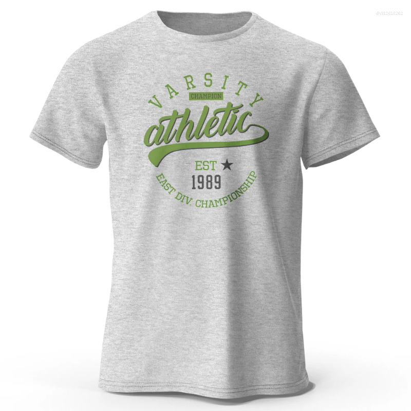 Men's Dress Shirts Graphic Varsity T-Shirt Cotton Short Sleeve Tops For Men And Women Vintage Tees