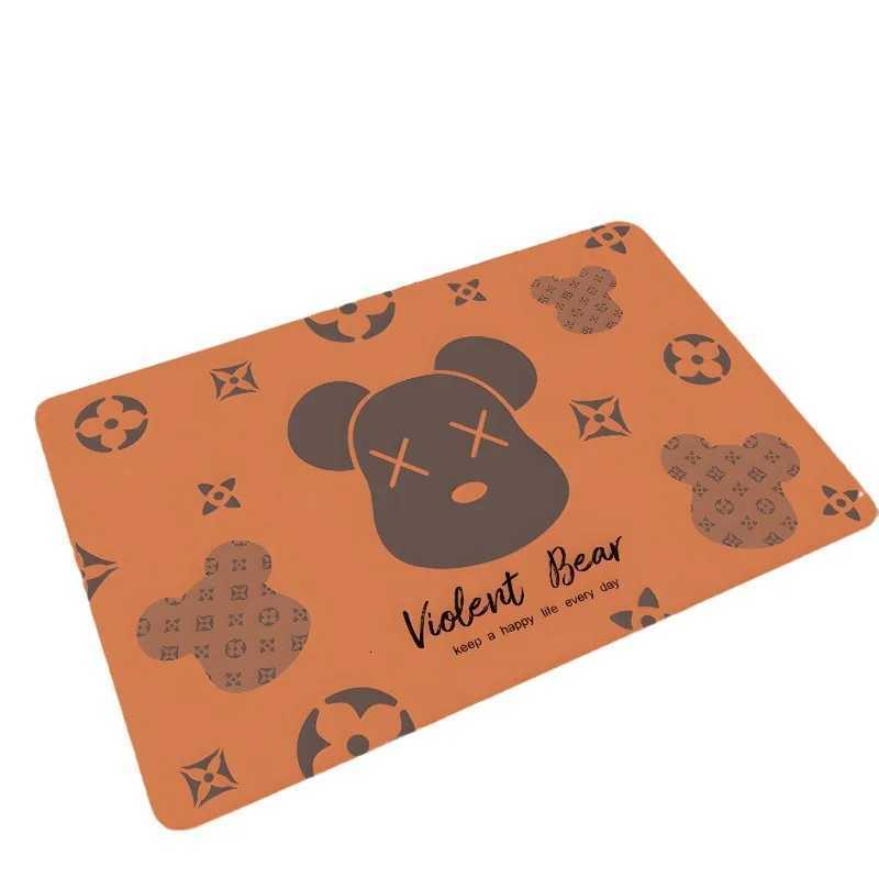 luxery VIKAMA Bathroom Floor Mat - Quick-drying Absorbent Pad for the Toilet - Anti-slip Floor Mat - Soft Pad for Home Decoration designer C251103