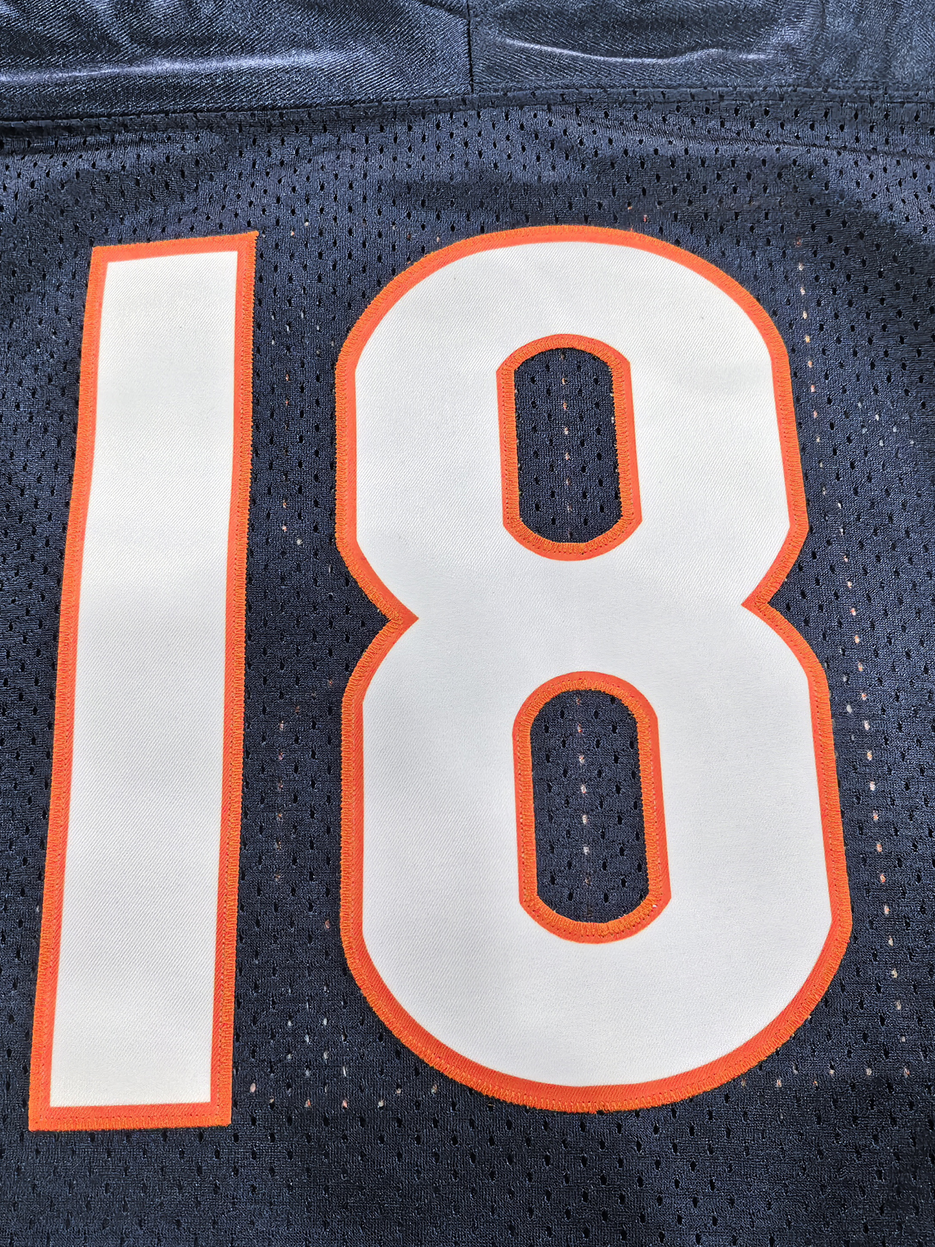 18 Caleb Williams 2025 Navy Football Jersey Payton Urlacher Loveland Odunze Moore Bagent Singletary Kmet Hester McMichael Ditka McMahon Monangai Custo