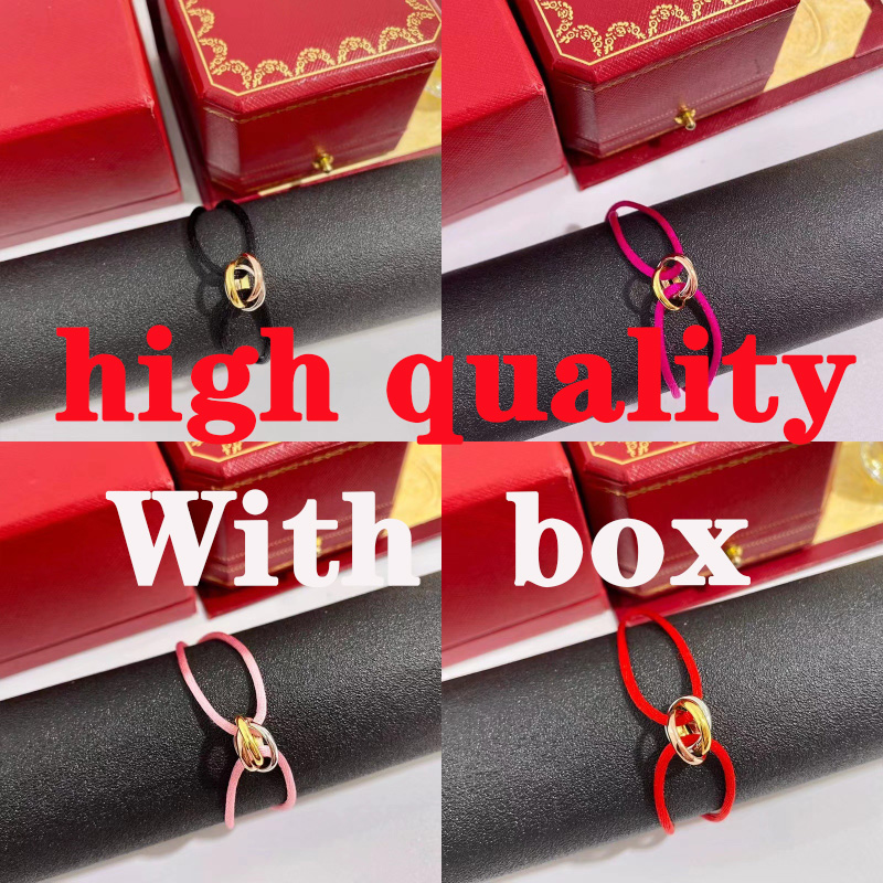 High quality With box bracelet designer bracelet 18K Gold Plated Stainless Steel bracelet designer jewlery designer for women Various bracelet colors