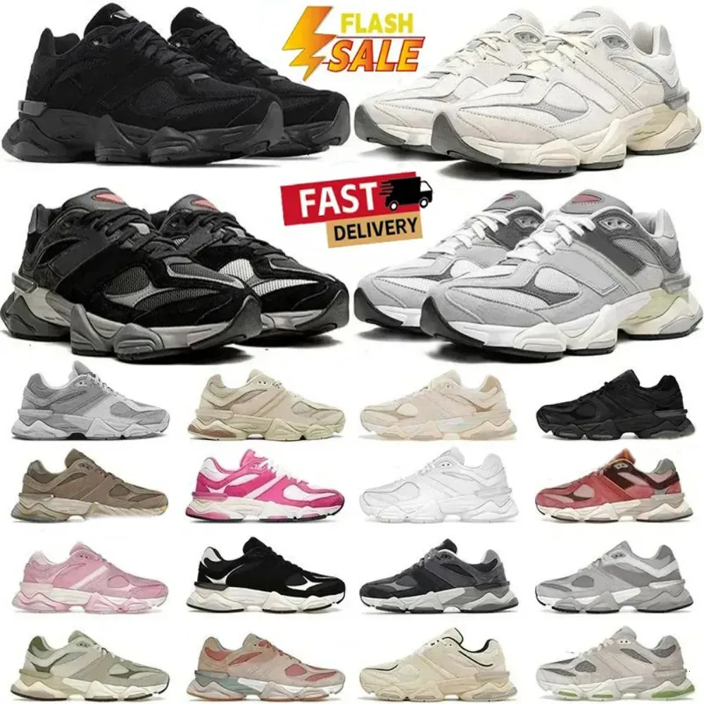 90 Designer 60 Running Shoes Leather mesh Triple Black Trainers SportWear Unisex Casual Shoes Runner casual Athletic Sneakers Outdoor Trainers Sneakers Size 36-45