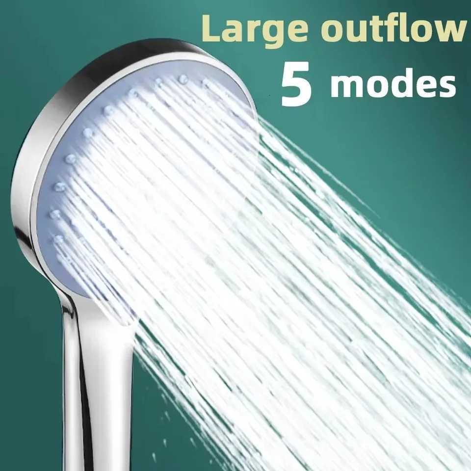 Bathro Pressuri Hand Shower Package Accessories Shower Nozzle Large Water Output 5 Models Universal Adaptation Save Water Y251103