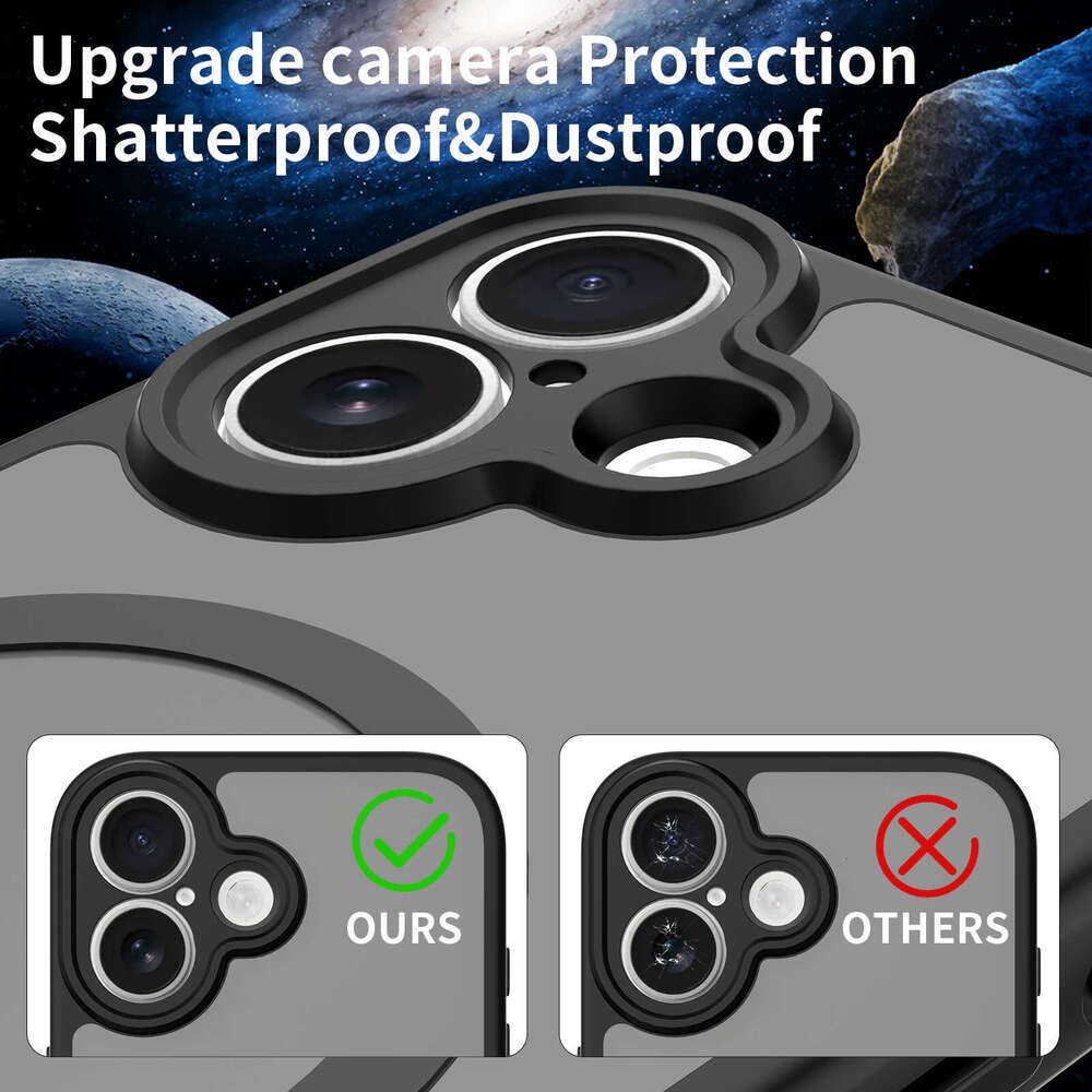 DHelectronics Suitable for Apple 17 Series Precision Hole Magnetic iPhone 1615141312Pro Phone Case