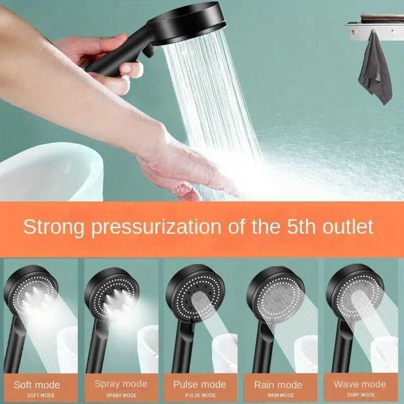 Shower Phone Bathro Bath and Accessories Shower for Bathro High Pressure Water Saving Pressuri Spa Handheld Showers Y251103