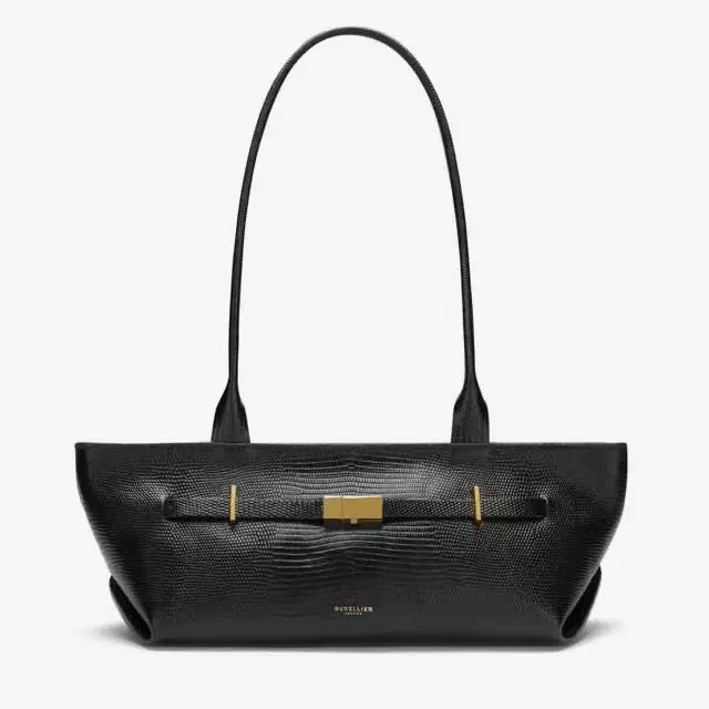 new Baguette bag genuine leather one-shoulder underarm bag cross-border American retro women's bag for commuting and styling dumpling bag