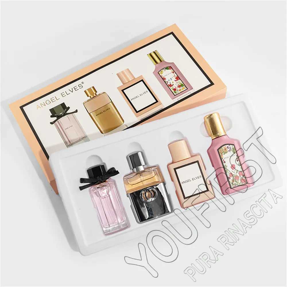 Luxury Brand Perfume Women Floral Scent Spray Feminino Perfumes De Mujer 120ml Parfums Femme Gift Box 4Pcs Set XJ251103