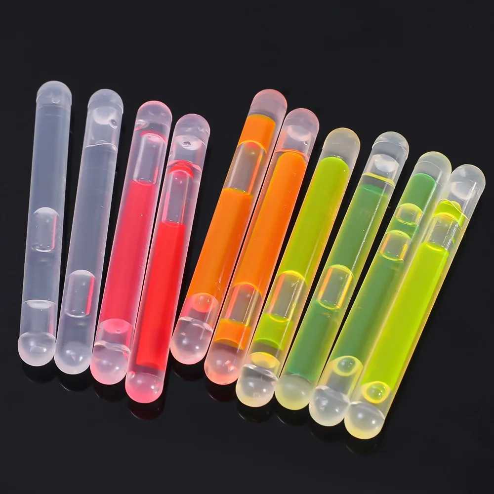 10/50 pieces of mini multi-color glow sticks fluorescent sticks fishing lamps childrens gifts party decoration supply X250402