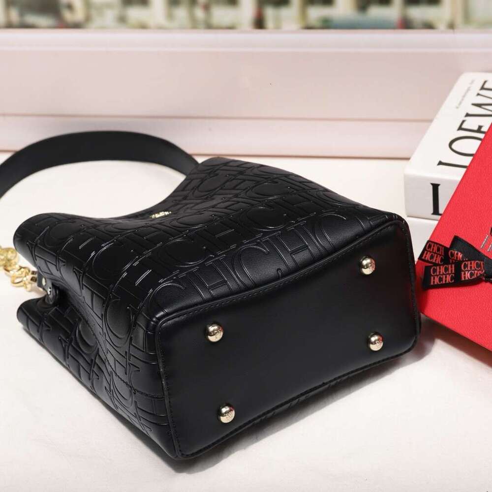Women's Bags CHCH solid color simple classic style women's shoulder bag large capacity letter design daily commuting handbag