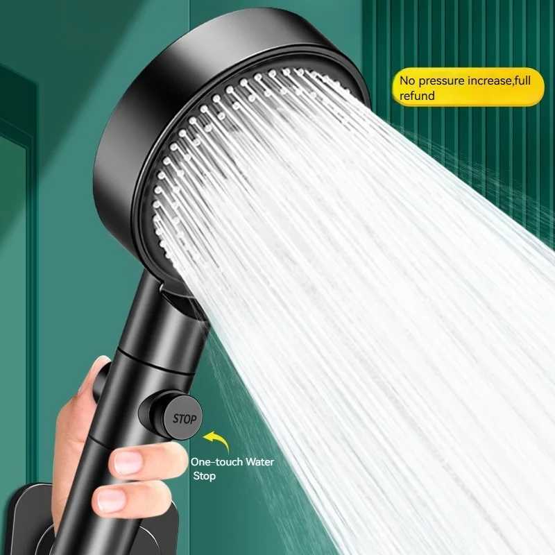 High Pressure 6-Mode Shower Water Saving One-Key Stop Ideal for He Bathro RV Y251103
