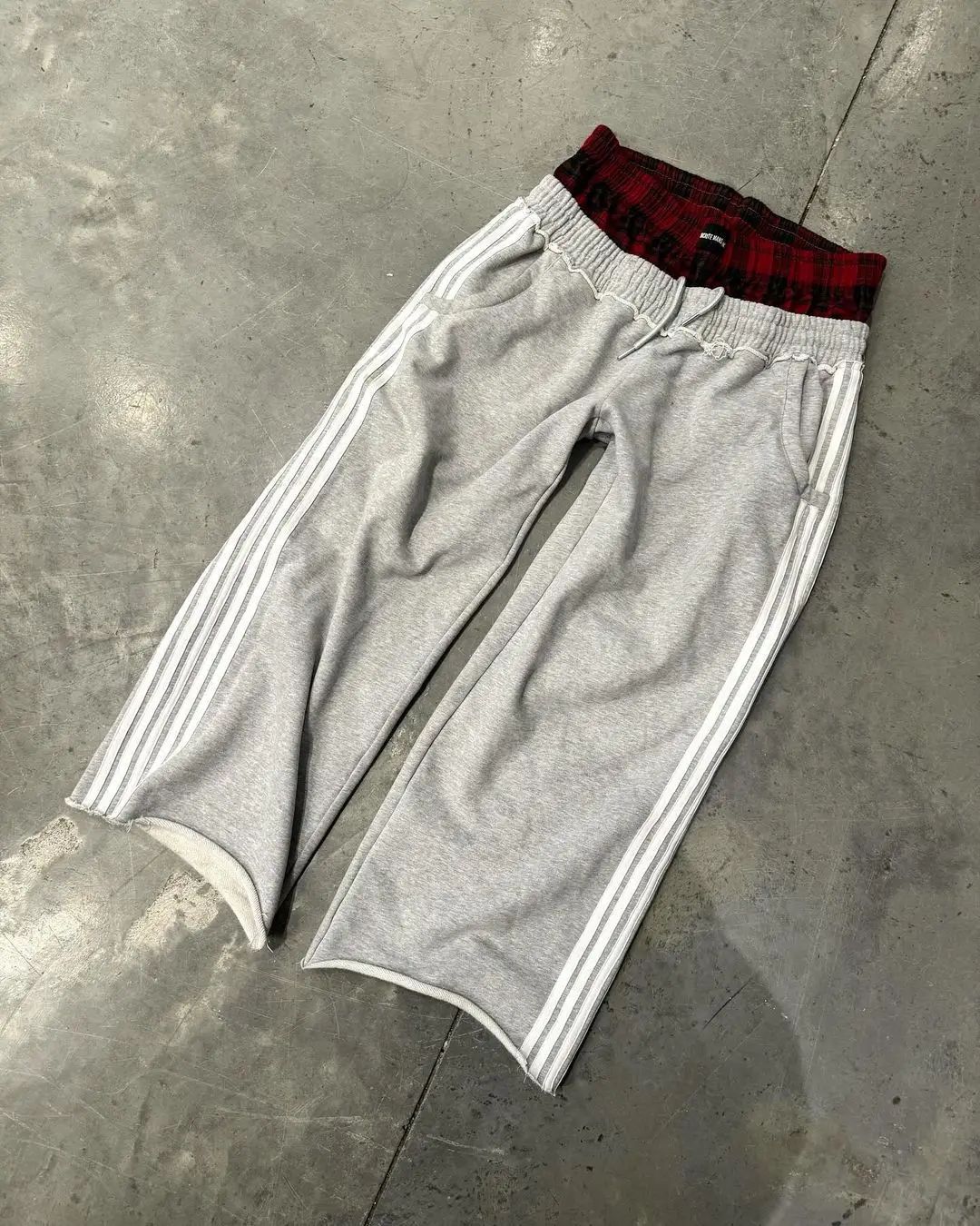 Mens Shorts Layered Look Pants Brand Star Ins Printed Casual Loose Summer Basketball Sports Straight Five-point Pants