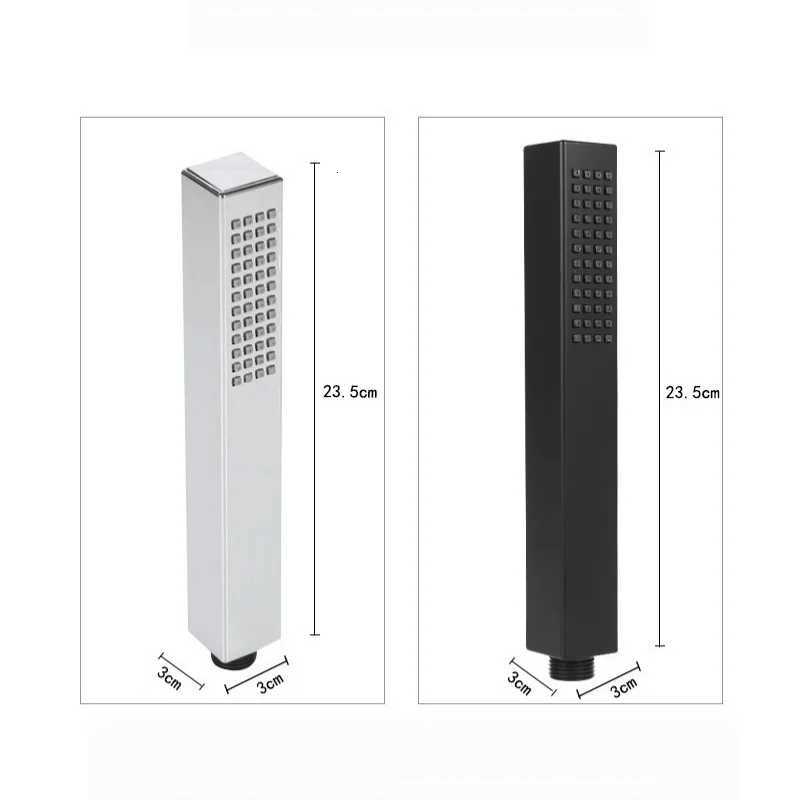 Square Handheld Shower Single Function Universal Watersaving Sprinkler High Pressure Shower Sprayer for Bathro Y251103