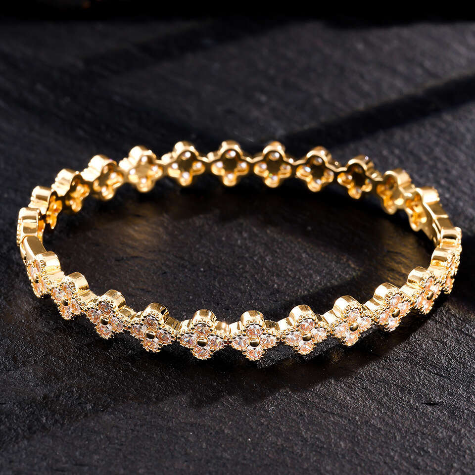 Bracelets Designer luxury Bracelet Simple Multi color Hip hop Thin Circle Double Heart Ins Style Women's studded Fashion Trendy Personality Jewel