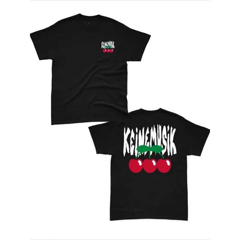 Summer Keinemusik X Pacha T-shirt mens printed fashion street cotton short sleeved T-shirt mens hip-hop top sportswear graphic W250402