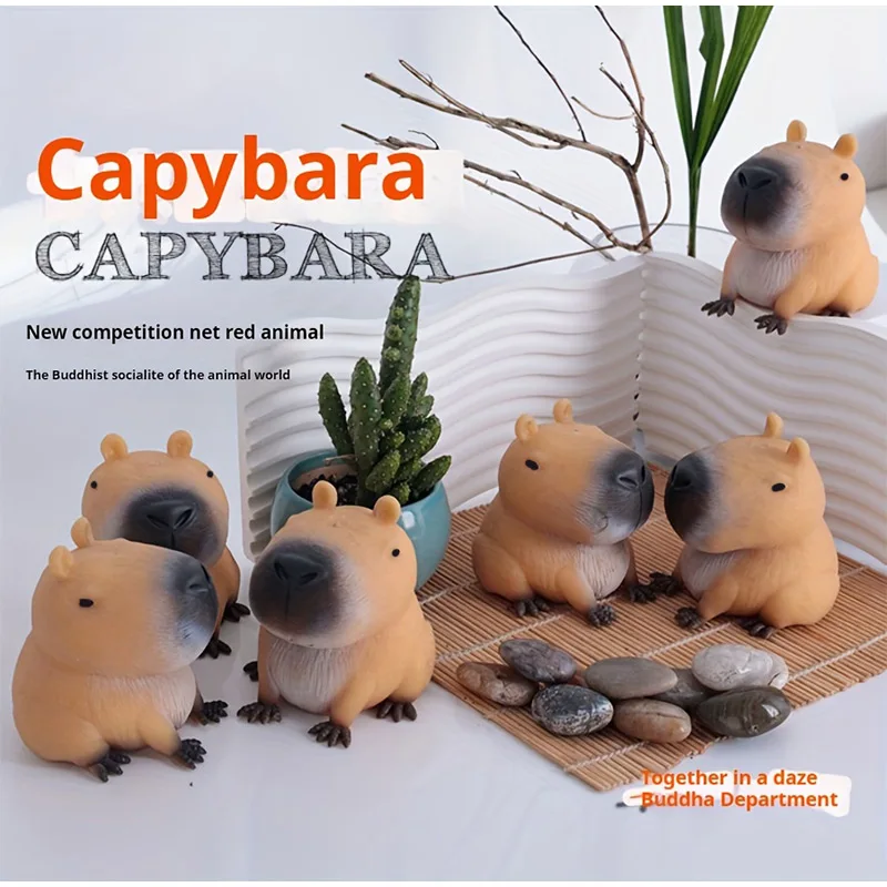 Update Stress Anti Capybara Fidget Pinch And Squeeze Toys For Stuff Funny Object Relieving Unusual Anxiety