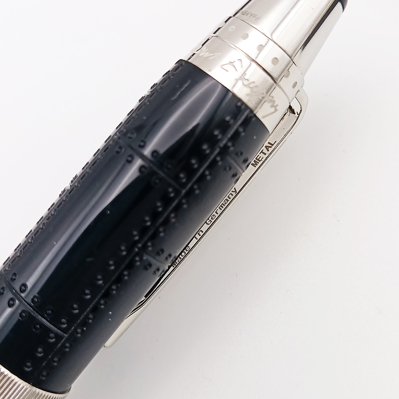 Mont Pen Promotion Writer Edition Antoine de Saint-Exupery Black Resin M Fountain Rollerball Ballpoint Pen Writing Smooth With Serial Number
