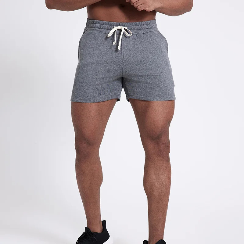 Mens running shorts casual cotton mens quick drying fitness basketball breathable sports beach clothing 250403e