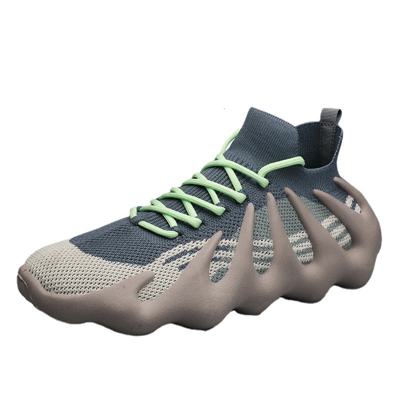 Putian Feizhi Coconut Shoes Men's 2025 Spring/Summer Dad Shoes Socks Boots Octopus Volcano Elastic Socks Shoes Sports Shoes