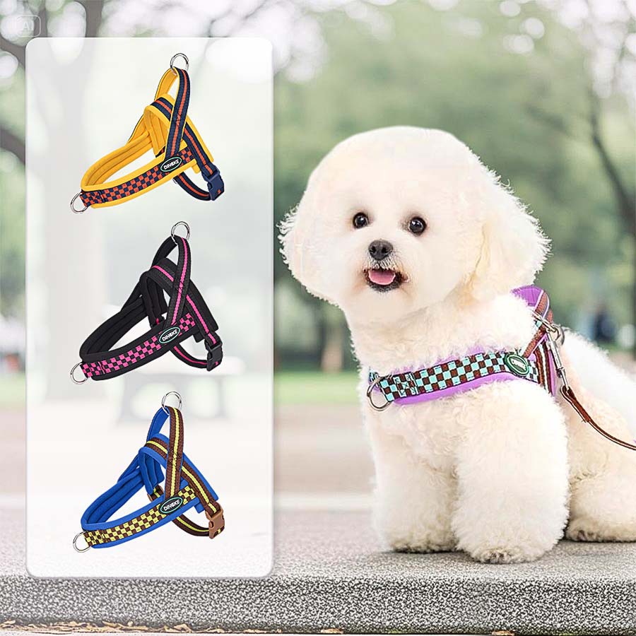 Free shipping Pet Supplies Dog Collars Dog leash Saddle style dog walking chest harness Small medium sized dog Bibi Shiba Inu pet dog leash