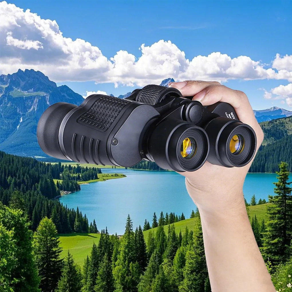 Professional 80X80 Binoculars Long Range HD High Power Telescope IPX7 Waterproof Camping Hunting Bird Watching Gear 251103