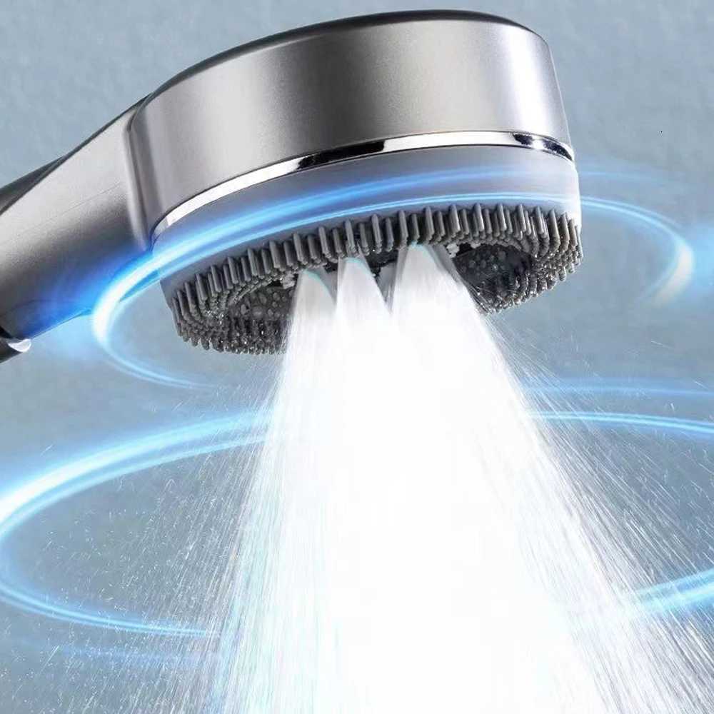 High Pressure Shower New 4 Modes Shower OneKey Stop Water Massage Shower With Filter Element Bathro Accessories Y251103