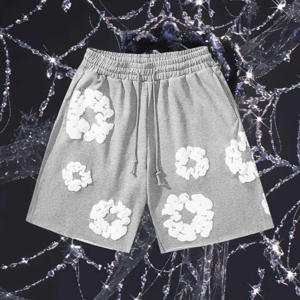 2025 Mens Fashion Quick-drying Sports Shorts Kapok Printed American Shorts Comfortable and Breathable Hot Trendy Casual Shorts X250403
