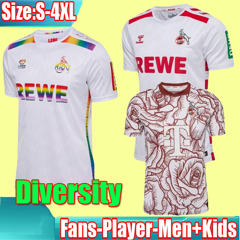 FC Koln 24-25 Diversity Special Soccer Jerseys 2024 2025 Home away Football Shirts Men Uniforms