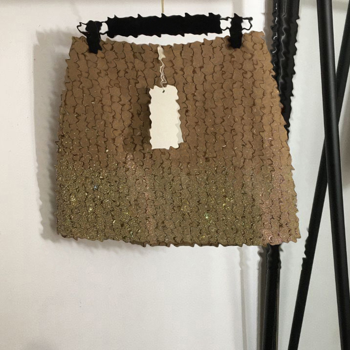 high quality short skirt classic style minimalist designer summer basic casual short skirt womens luxurious g jacquard mini skirt