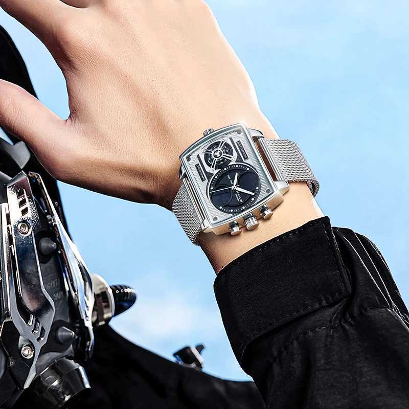 FEICE Genuine Mens watches Ark II Starship Concept Model Trend Large Dial Business Mens Quartz Watch Waterproof Free ShippingW251104